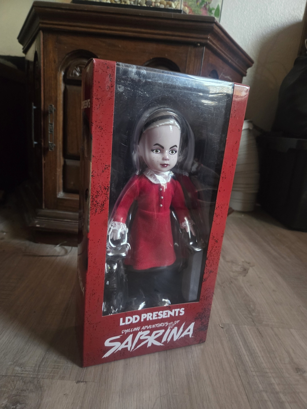Source Unknown Chilling Adventures Doll in Red and Black Outfit
